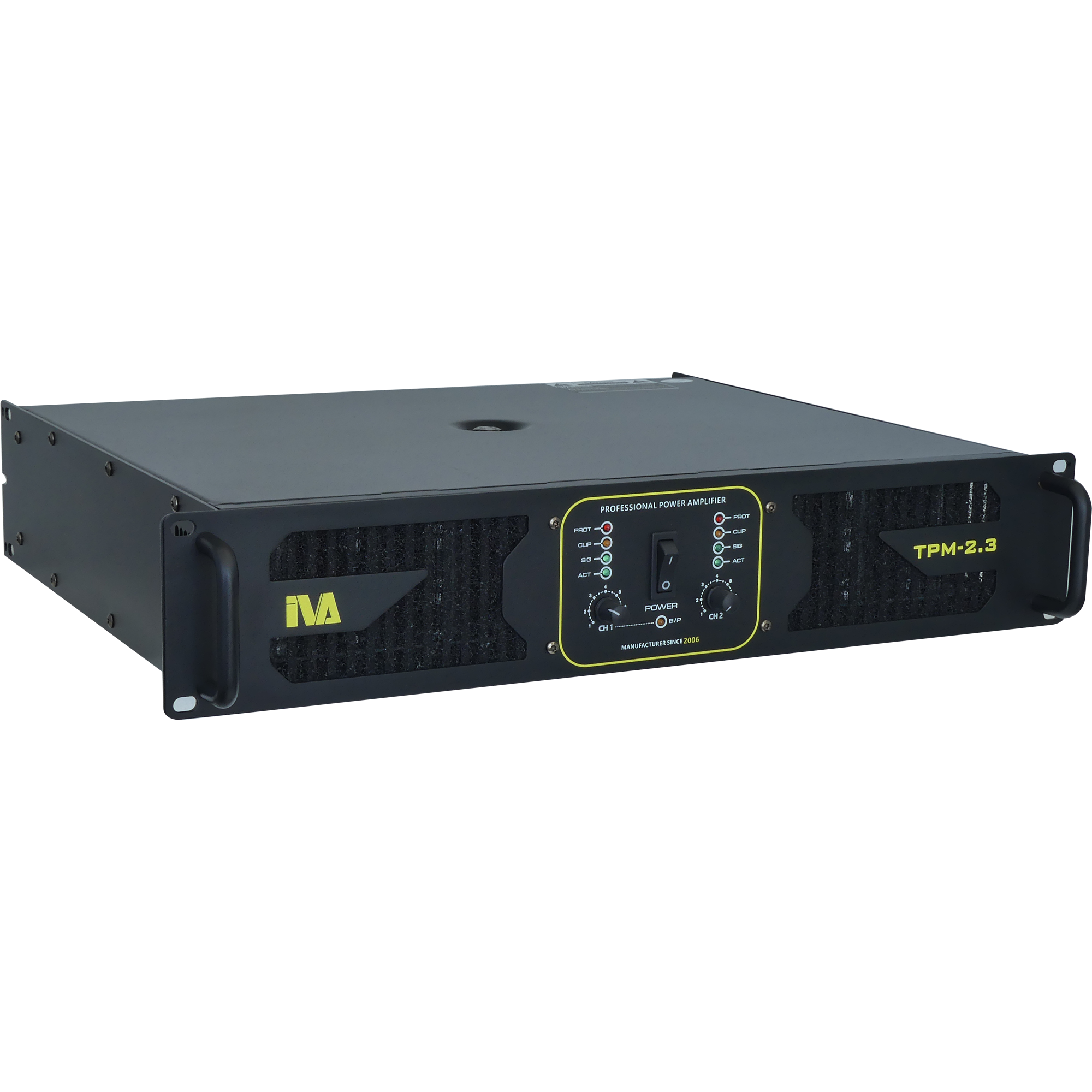 IVA TPM-2.3 2 x 300W / 460W @ 8 / 4 Ohms Power Amplifier c/w Low Pass